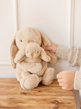 Load image into Gallery viewer, Frankie the Hugging Bunny - Caramel 30cm
