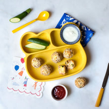 Load image into Gallery viewer, Bear Stickie® Plate - Yellow