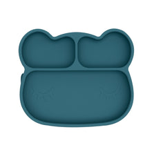 Load image into Gallery viewer, Bear Stickie® Plate - Blue Dusk