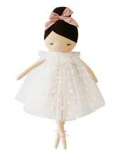 Load image into Gallery viewer, Mia Doll 44cm White Flocked Heart Tulle