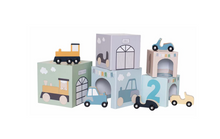 Load image into Gallery viewer, Stacking Cubes Vehicles 1-5