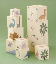 Load image into Gallery viewer, Stacking Cubes 1-10 Dino