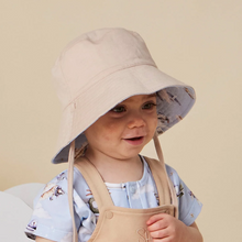 Load image into Gallery viewer, Taking Flight Reversible Cotton Bucket Hat