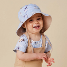 Load image into Gallery viewer, Taking Flight Reversible Cotton Bucket Hat