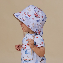 Load image into Gallery viewer, To The Rescue Reversible Cotton Bucket Hat