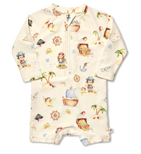 Load image into Gallery viewer, Treasure Island Swim Shortie