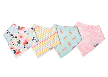 Load image into Gallery viewer, Leilani Bandana Bib Set (4-pack)