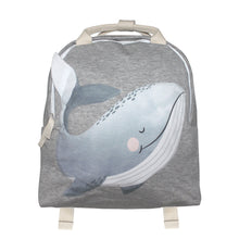 Load image into Gallery viewer, Whale Grey Backpack