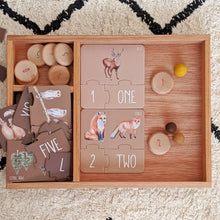 Load image into Gallery viewer, Woodland Counting Puzzle