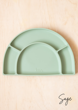 Load image into Gallery viewer, Rainbow Silicone Divided Plate