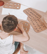 Load image into Gallery viewer, Let's Start Learning Stencil Collection (Complete Set)