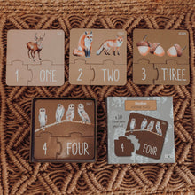 Load image into Gallery viewer, Woodland Counting Puzzle