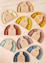 Load image into Gallery viewer, Rainbow Silicone Divided Plate