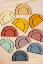 Load image into Gallery viewer, Rainbow Silicone Divided Plate