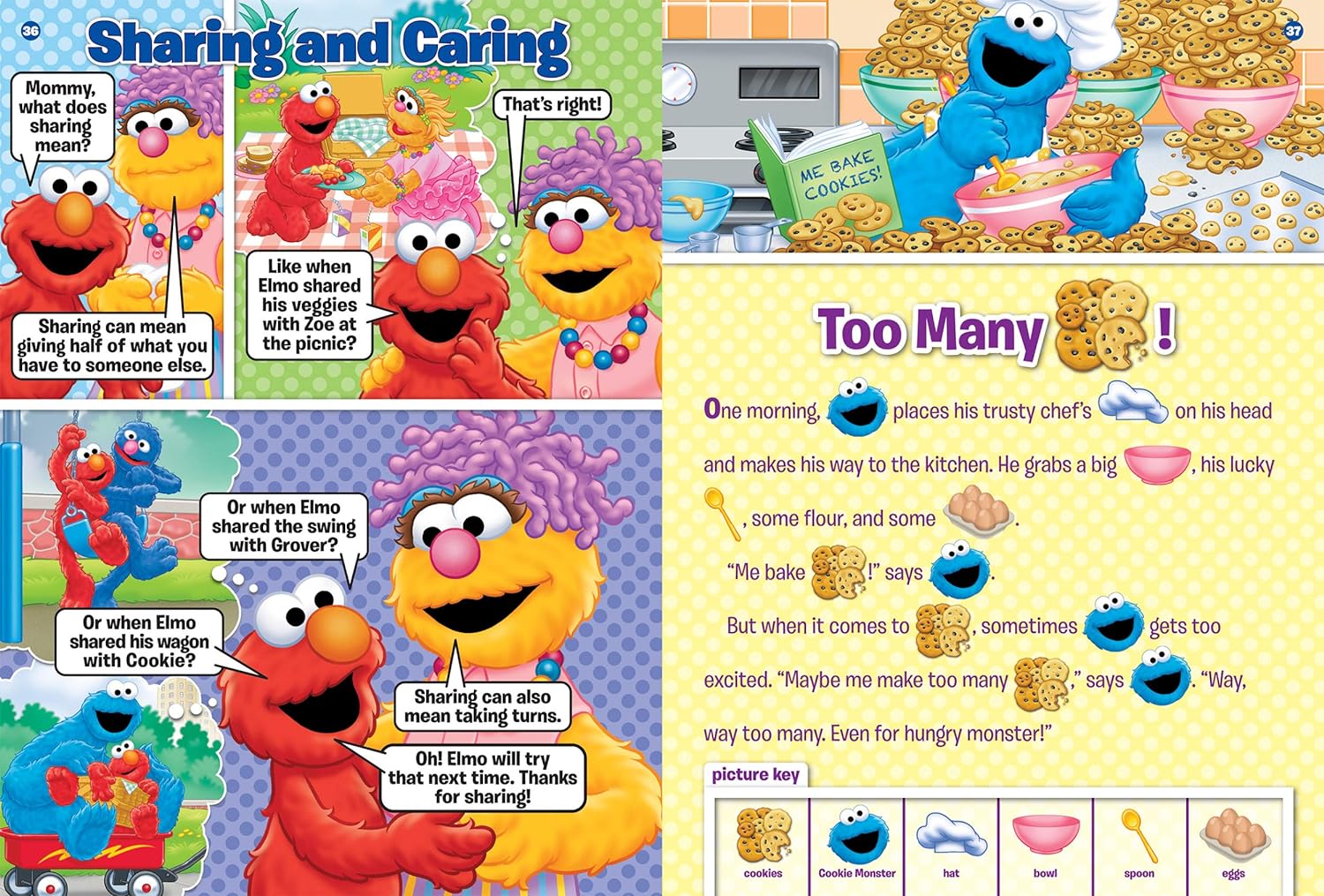 busy monsters Sesame Street