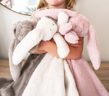 Load image into Gallery viewer, Darcey Lovey Blanket - Grey
