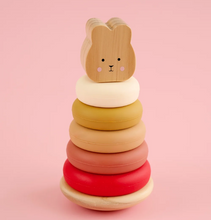 Load image into Gallery viewer, Stacking Toy Bunny Silicone

