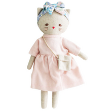 Load image into Gallery viewer, Mini Lilly Kitty Pink Linen (26cm)
