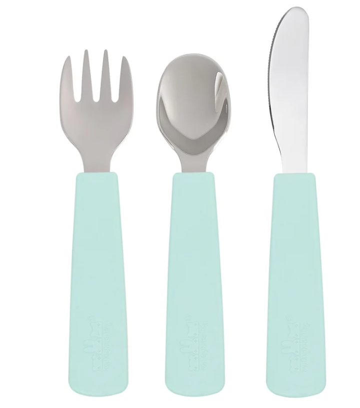 Toddler Feedie Cutlery Set (3 pieces) Mint