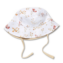 Load image into Gallery viewer, Butterfly Reversible Cotton Bucket Hat
