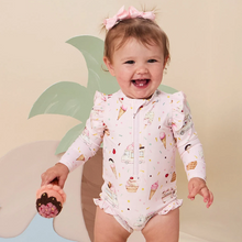 Load image into Gallery viewer, Ice Creams Frill Swimsuit
