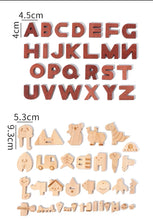 Load image into Gallery viewer, Wooden Alphabet Puzzles
