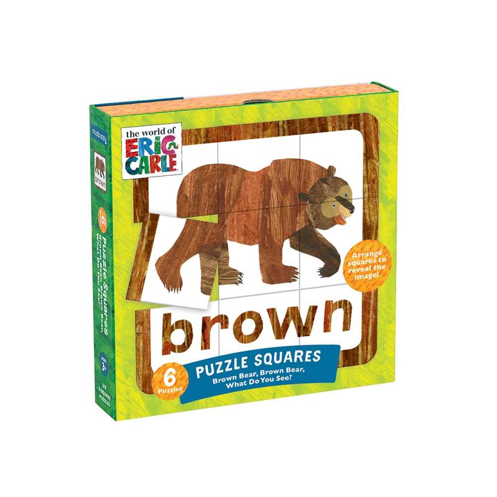 The World of Eric Carle: Brown Bear, Brown Bear, What Do You See? Puzzle Squares