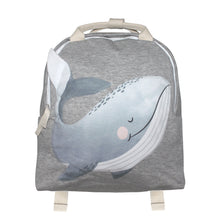 Load image into Gallery viewer, Whale Grey Backpack
