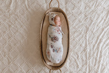 Load image into Gallery viewer, ASPEN Bamboo Muslin - Swaddle &amp; Bonnet Set
