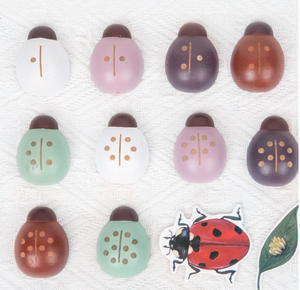 Ladybug Wooden Counting Set