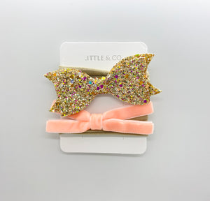 Assorted Linen Wrap Bows (Set of 2)