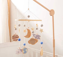 Load image into Gallery viewer, Wooden Crib Hanging Mobile
