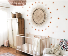 Load image into Gallery viewer, Boho Sun Wall Stickers - Orange (36 pieces)
